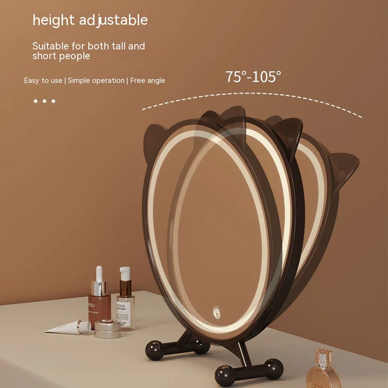 Desktop Smart LED Makeup Mirror
