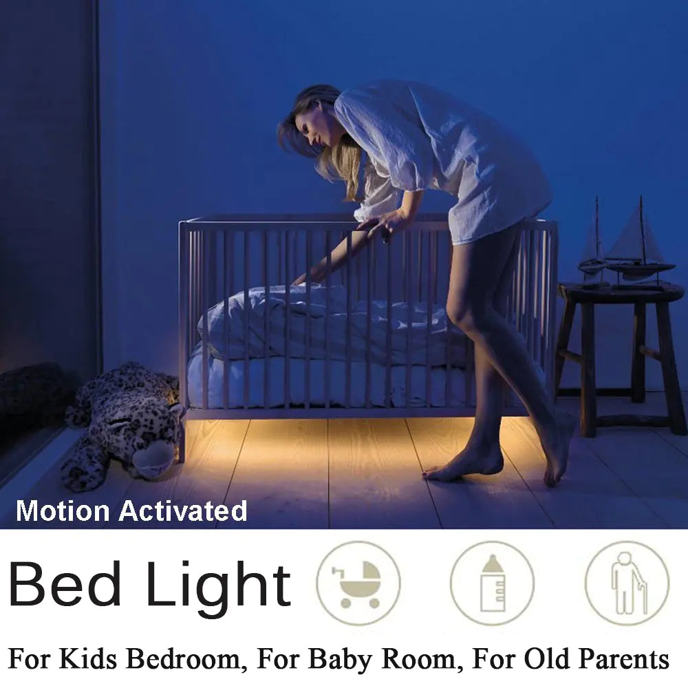 LED Smart Motion Sensor Bed Light Strip