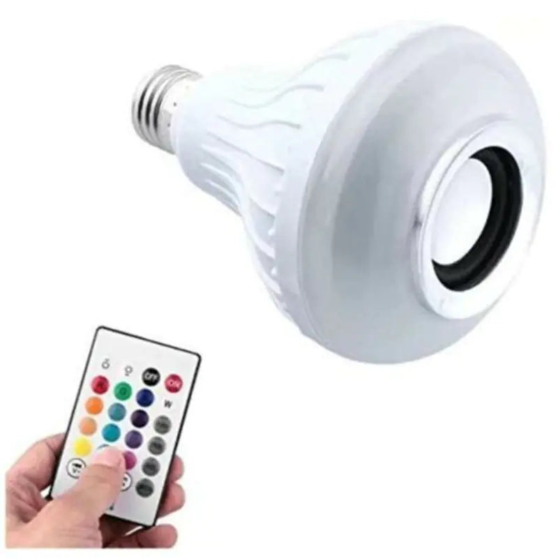 Smart Bluetooth LED Bulb with Color Remote Control