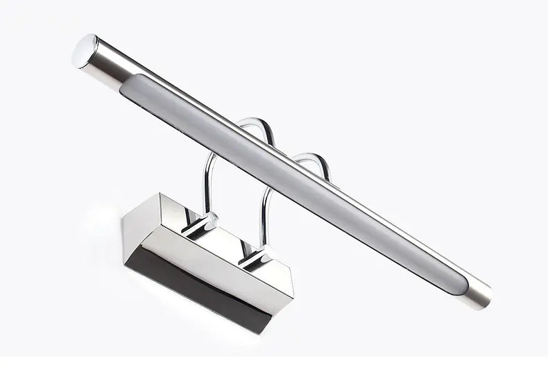 LED Bathroom Mirror Light - Modern Stainless Steel Fixture