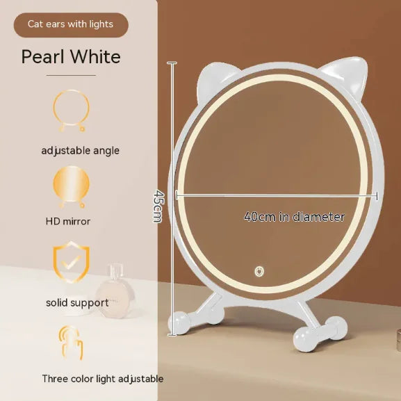 Desktop Smart LED Makeup Mirror