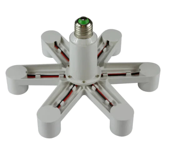 E27 to E27 Socket Adapter for Light Bulbs