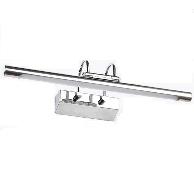 LED Bathroom Mirror Light - Modern Stainless Steel Fixture