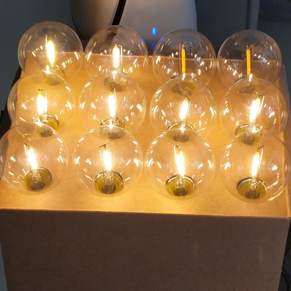 G40 LED String Lights 7.6m 23 Waterproof Bulbs